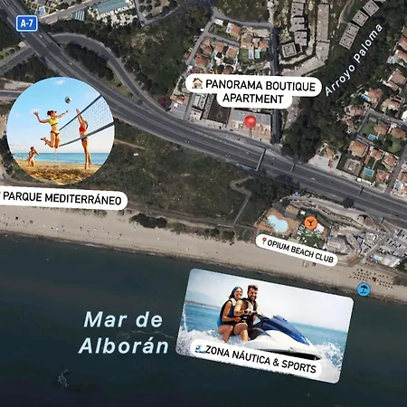 Frente A La Playa Apartamento Boutique En Marbella Buitenkant foto